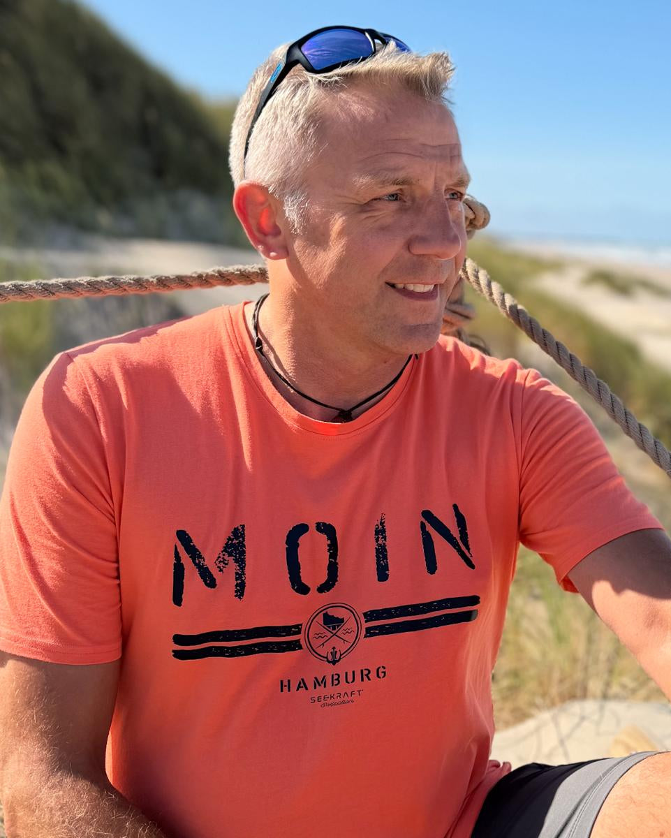 Shirt Ole „MOIN SEEKRAFT“ – ORANGE