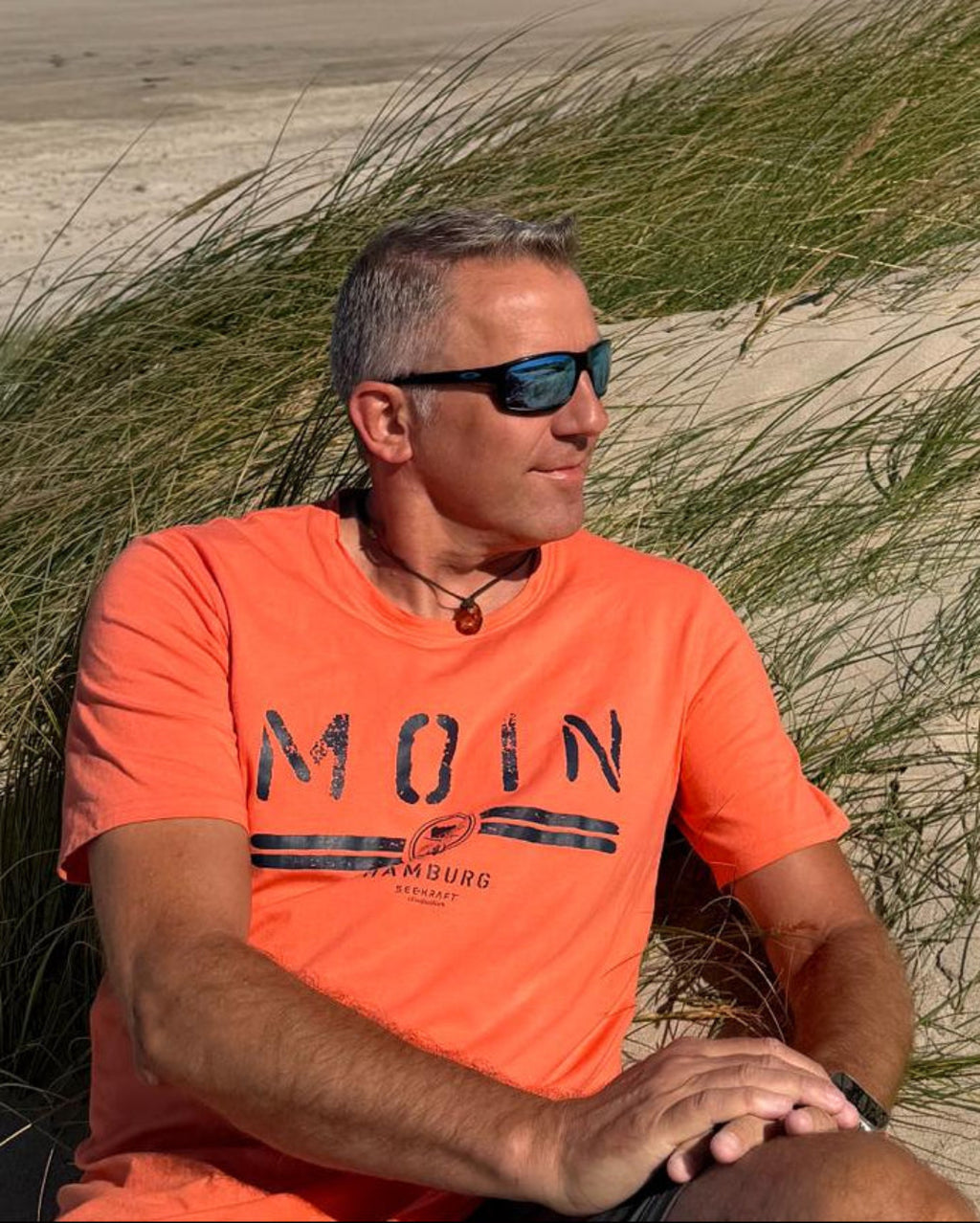 Shirt Ole „MOIN SEEKRAFT“ – ORANGE