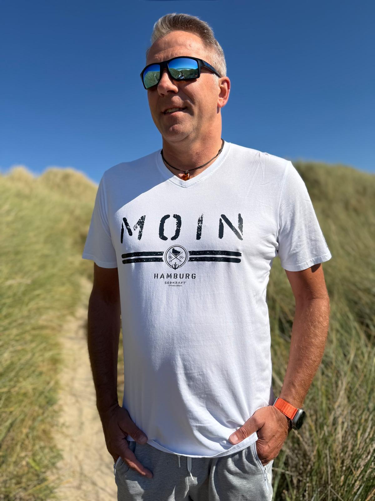 Shirt Ole „MOIN SEEKRAFT“ – WEISS