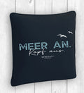 Kissenbezug „MEER AN“ NAVY/CREME