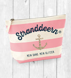 Accessory Bag „STRANDDEERN“ ROSA/CREME