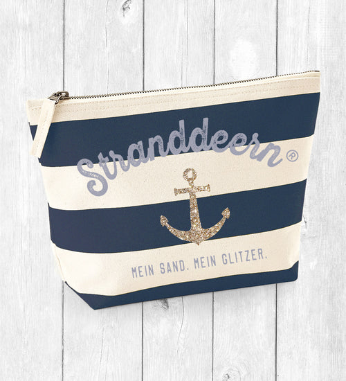 Accessory Bag „STRANDDEERN“ NAVY/CREME