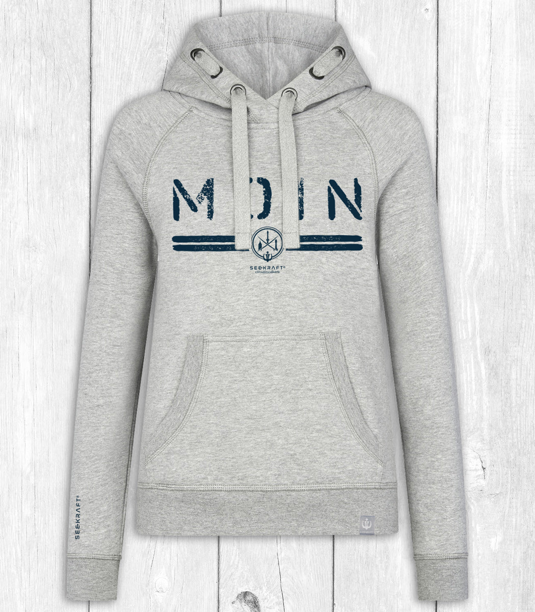 Kinder-Hoodie Toni „MOIN“ – GRAU