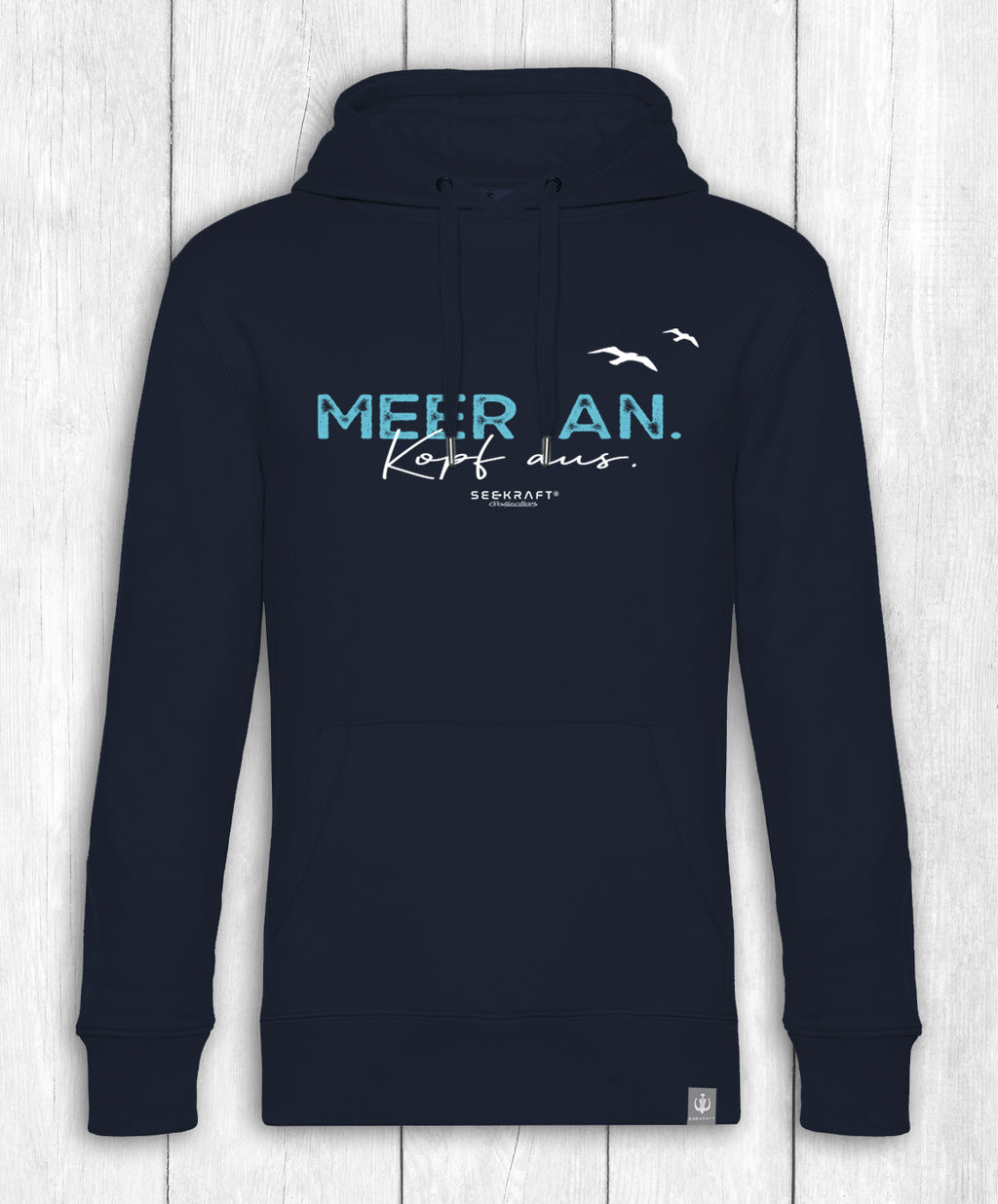 Hoodie Toni „MEER AN“ – NAVY