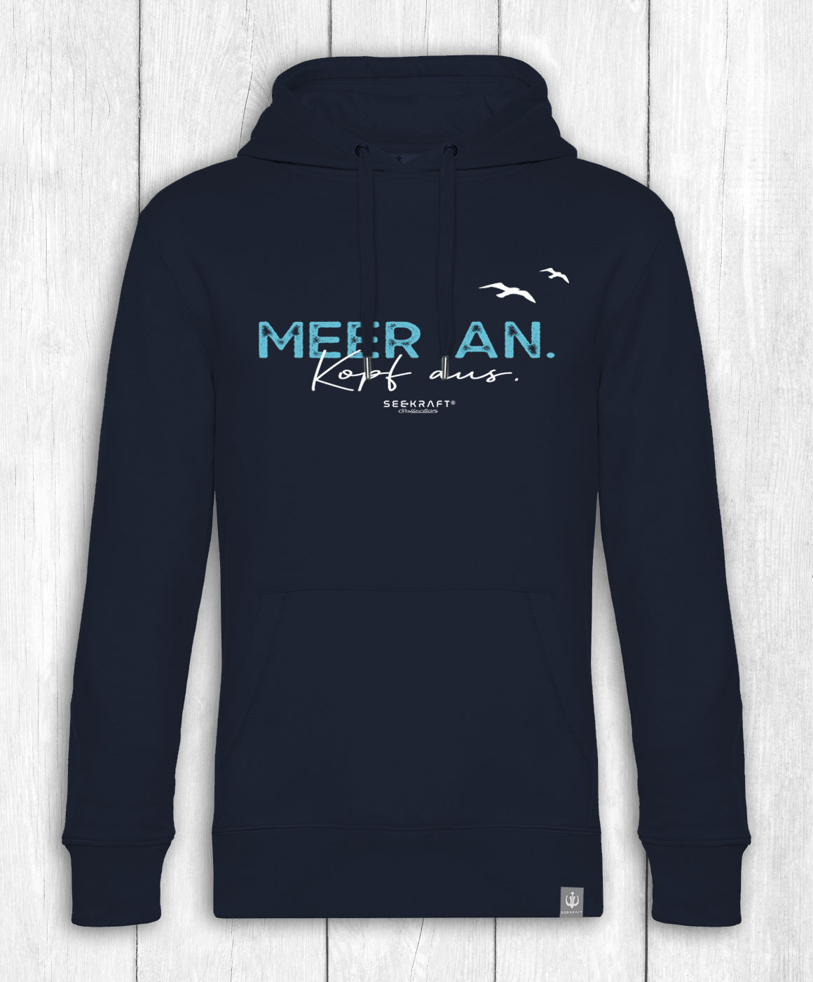 Hoodie Toni „MEER AN“ – NAVY