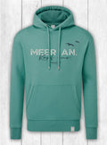 Hoodie Kim „MEER AN“ – TÜRKIS