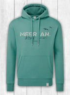 Hoodie Kim „MEER AN“ – TÜRKIS