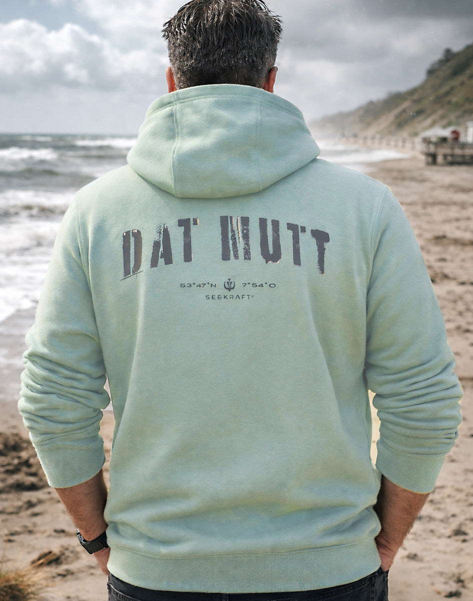 Hoodie Ben „WAT MUTT“ – MINT