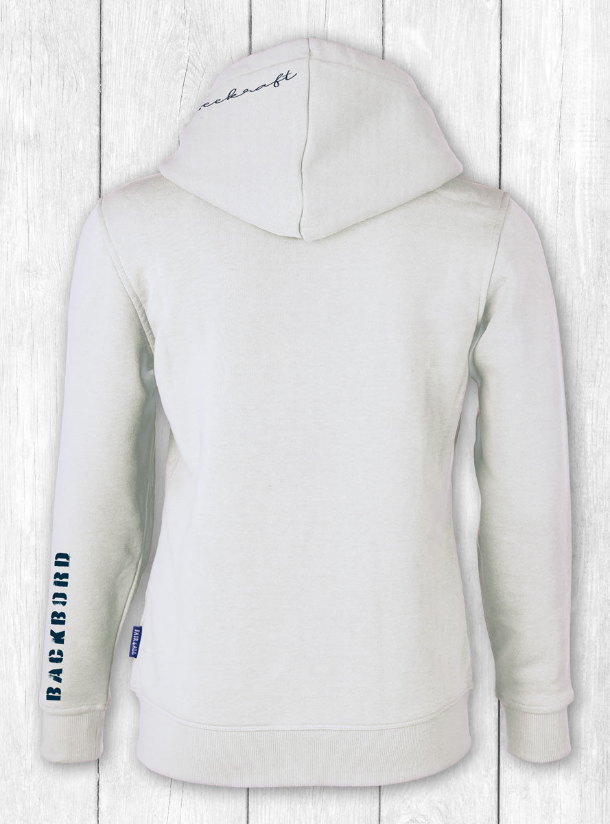 Unisex-Hoodie Alex „KÄPTIN WAVE“ – OFFWHITE
