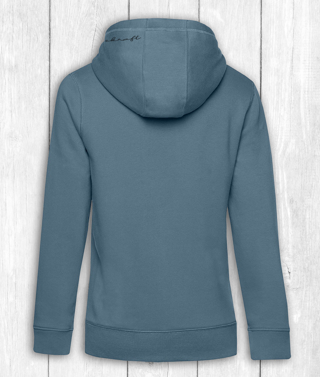 Hoodie Greta „ANKER“ – TAUBENBLAU
