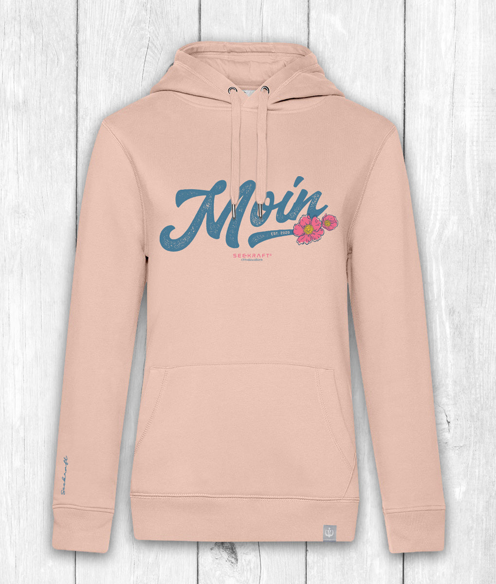 Hoodie Greta „MOIN“ – ROSÉ