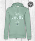 Hoodie Finja „LACHE“ – JADE