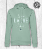 Hoodie Finja „LACHE“ – JADE