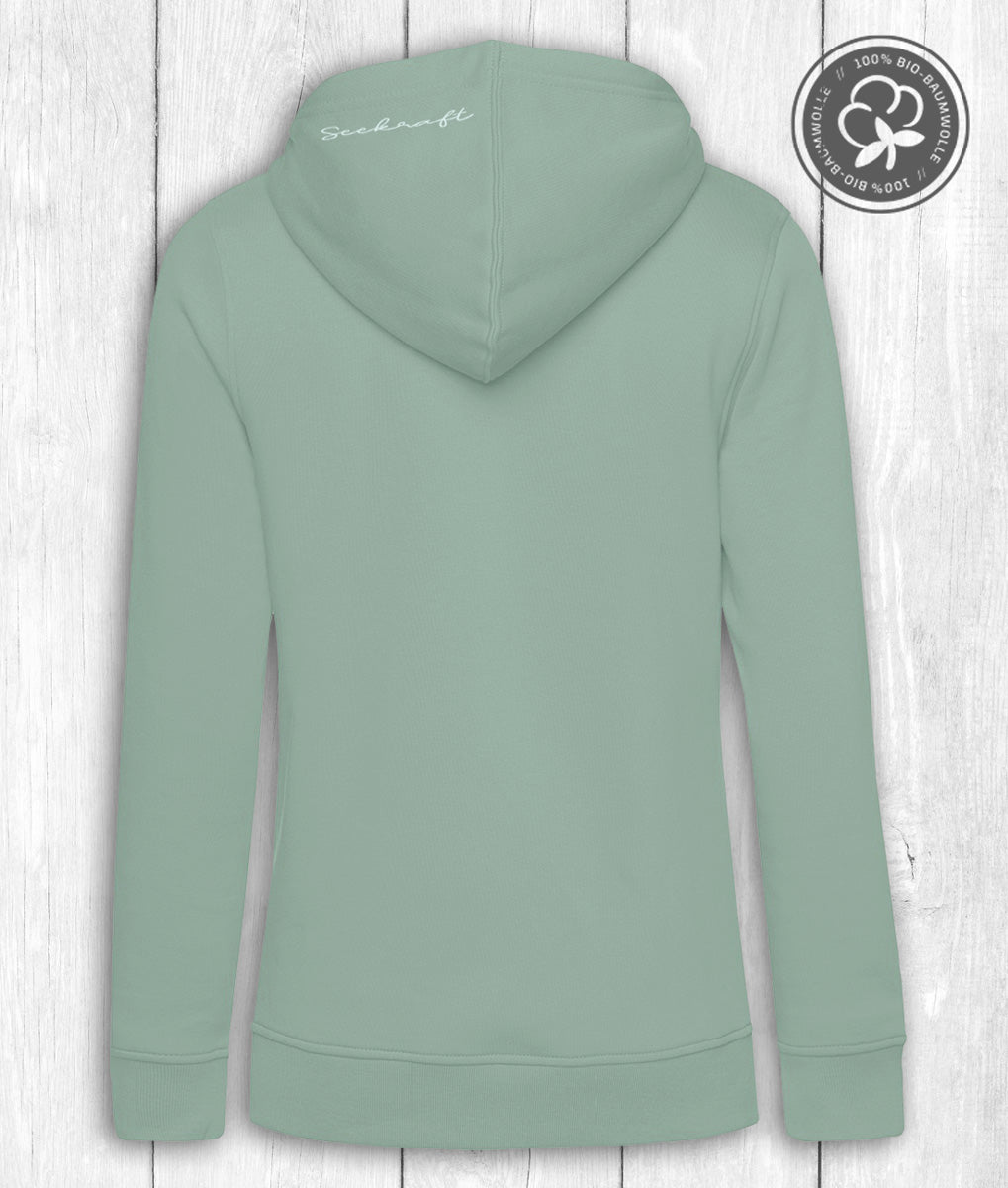 Hoodie Finja „LACHE“ – JADE