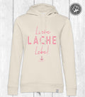 Hoodie Finja „LACHE“ – CREME