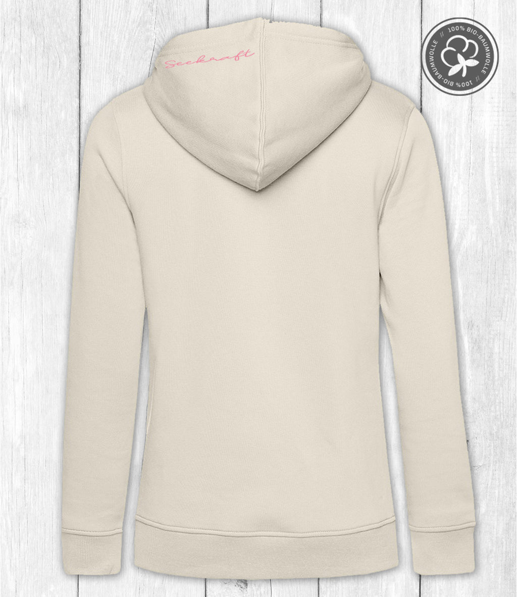 Hoodie Finja „LACHE“ – CREME