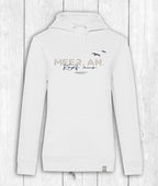 Hoodie Greta „MEER AN“ – WEISS