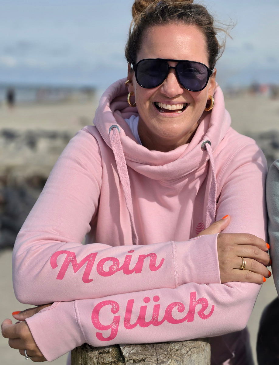 Hoodie Lotta „MOIN GLÜCK“ – ROSA