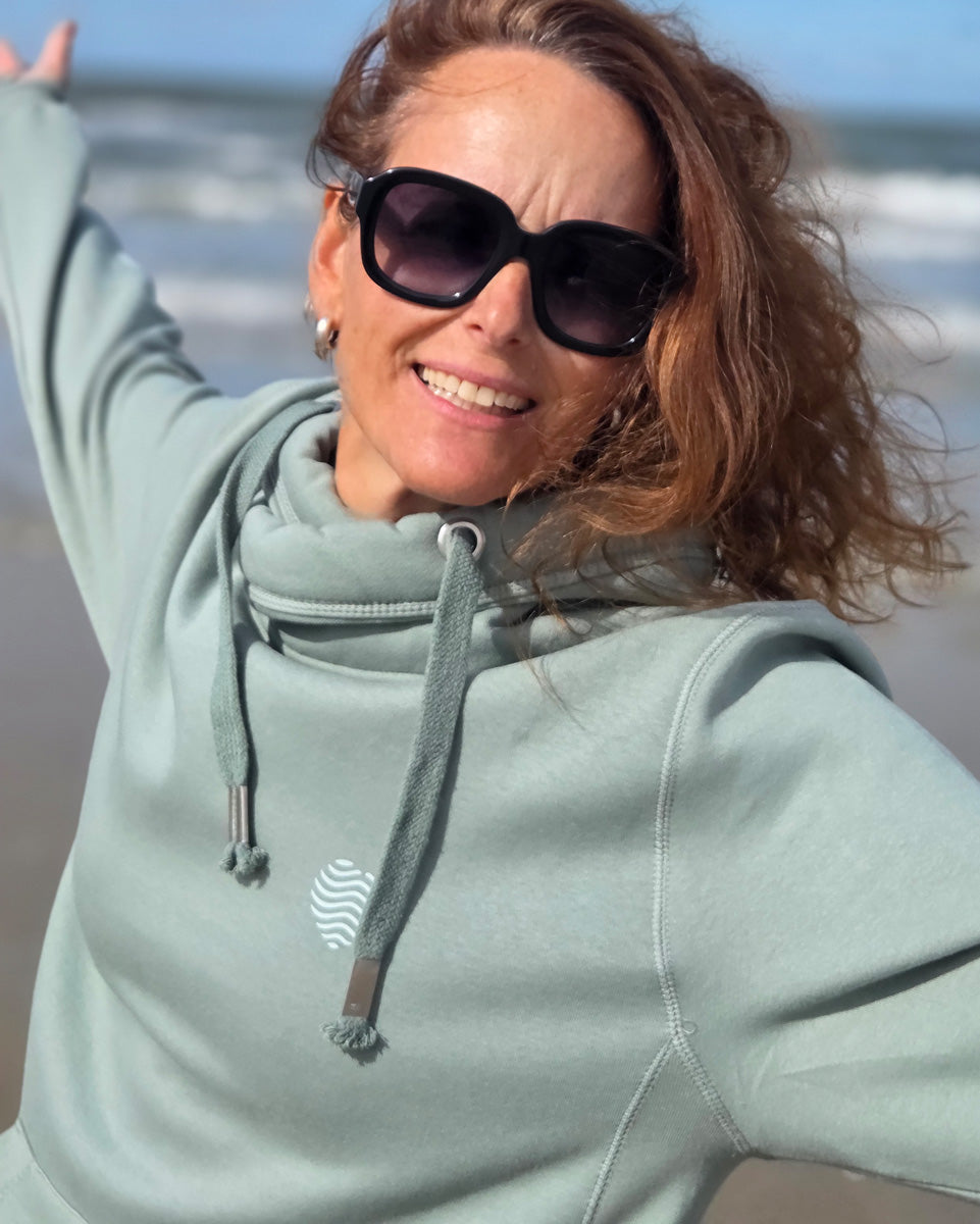Hoodie Lotta „MOIN GLÜCK“ – JADE