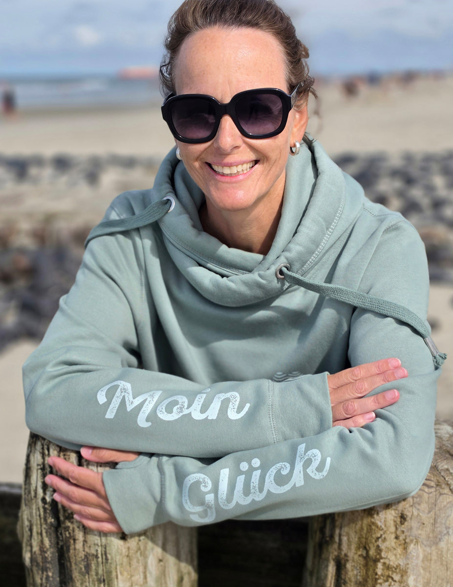 Hoodie Lotta „MOIN GLÜCK“ – JADE