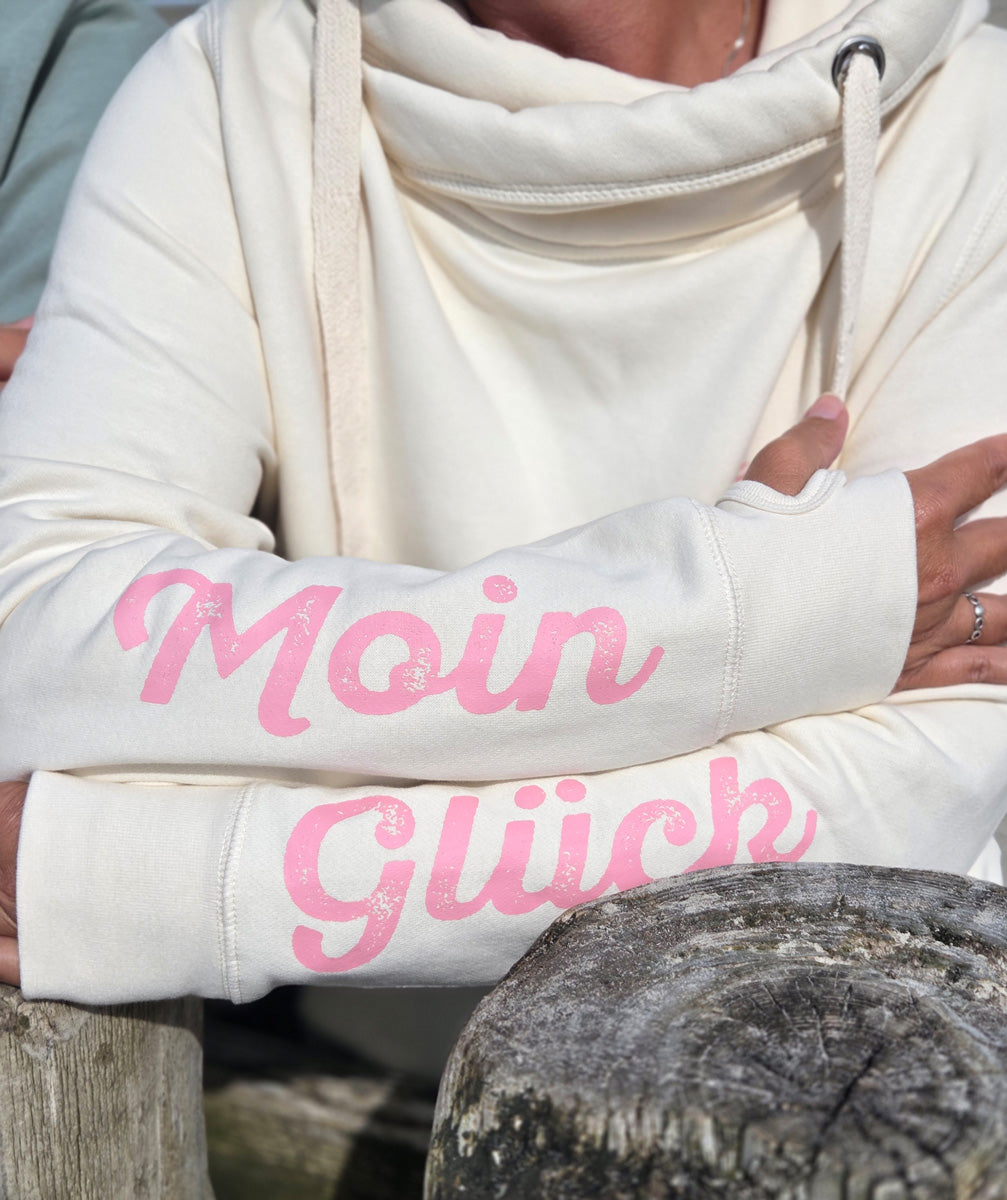 Hoodie Lotta „MOIN GLÜCK“ – VANILLE