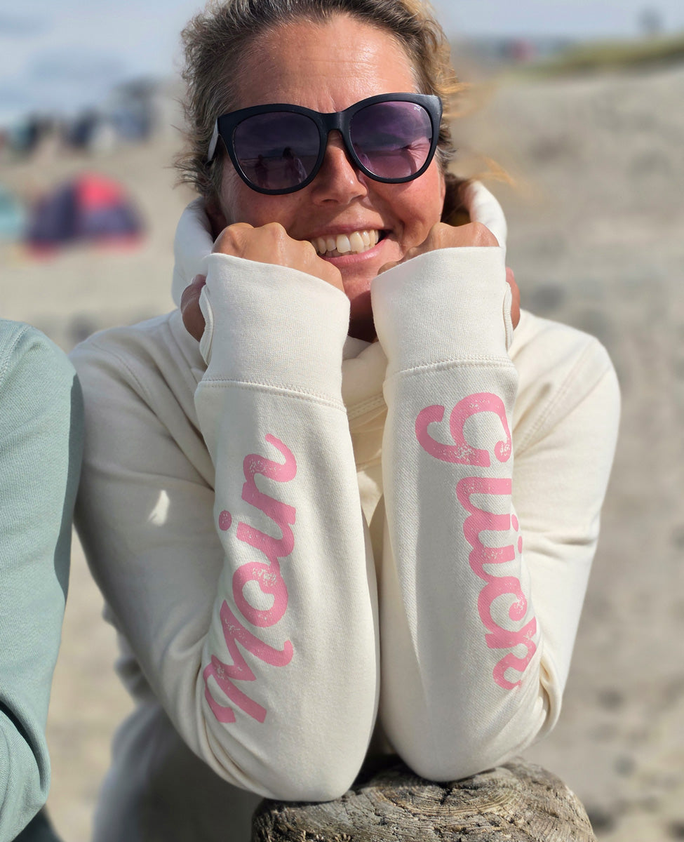 Hoodie Lotta „MOIN GLÜCK“ – VANILLE