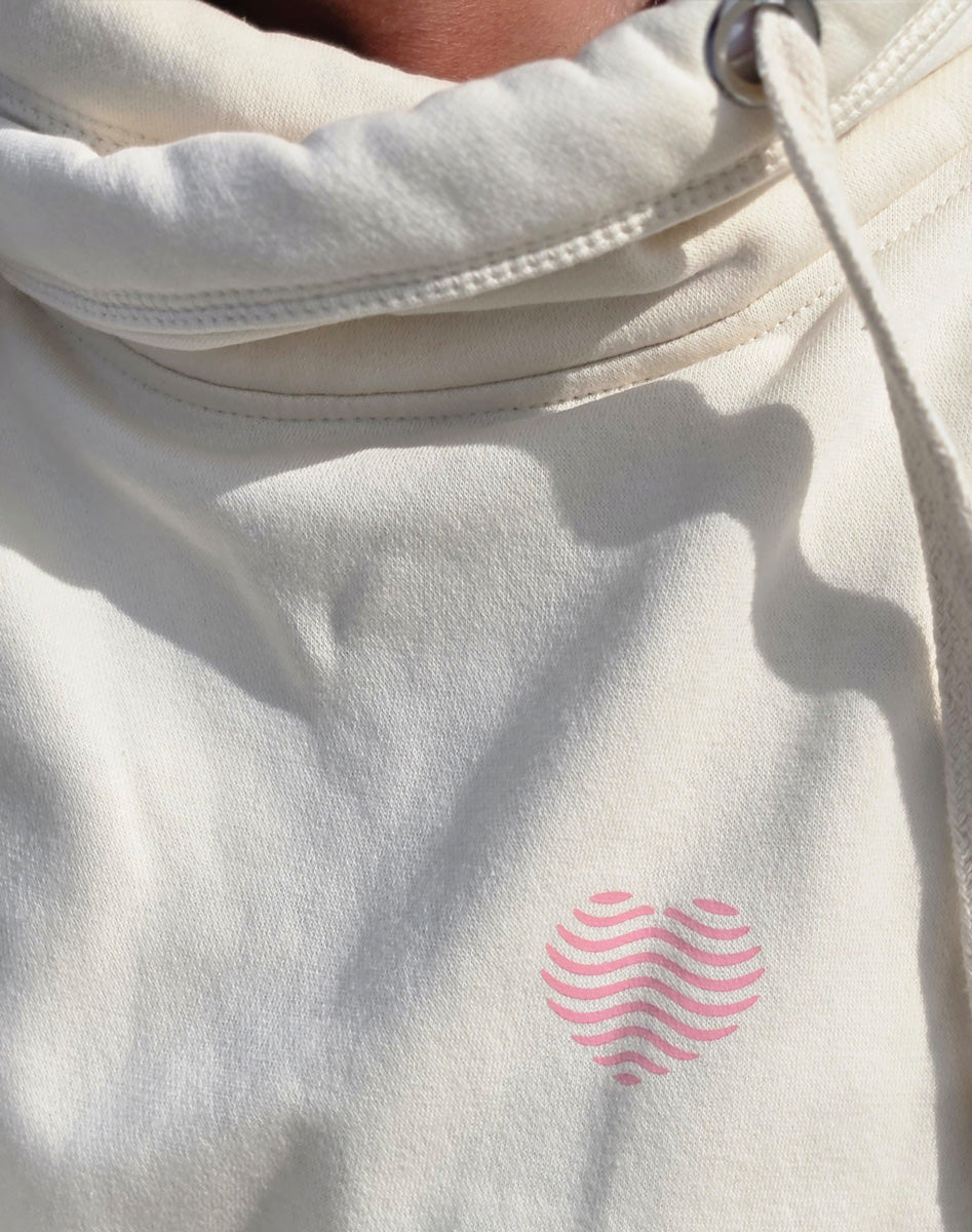 Hoodie Lotta „MOIN GLÜCK“ – VANILLE