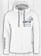 Sweatjacke Kai „KÄPTN“ – OFFWHITE