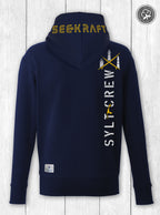 Unisex-Sweatjacke Bente „SYLT-CREW“ – NAVY