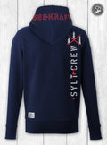 Damen-Sweatjacke Linda „SYLT CREW“ – DUNKELBLAU