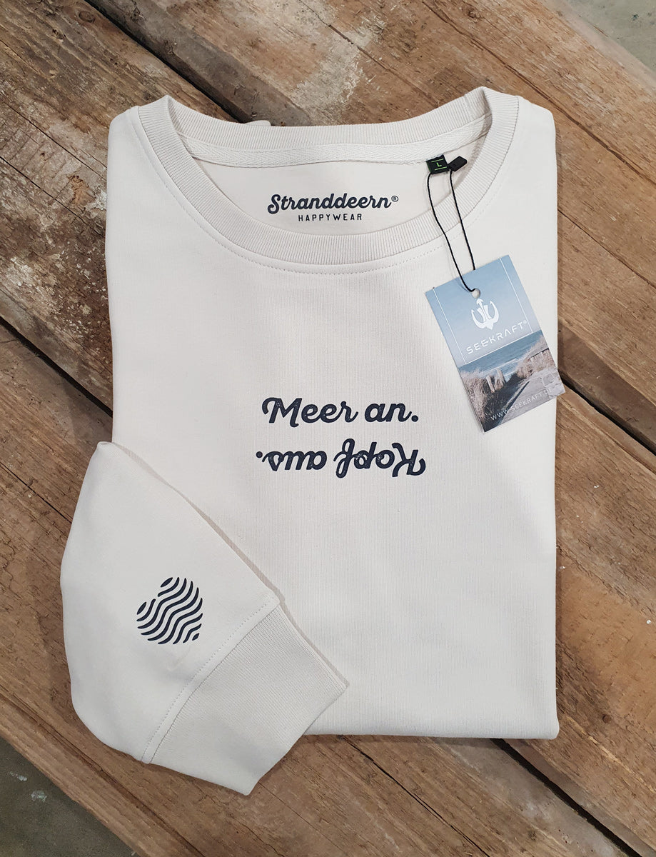 Sweater Nika „MEER AN“ – OFFWHITE