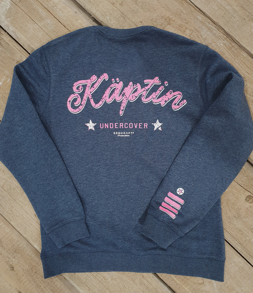 Sweater Sally "KÄPTIN" – NAVY HEATHER