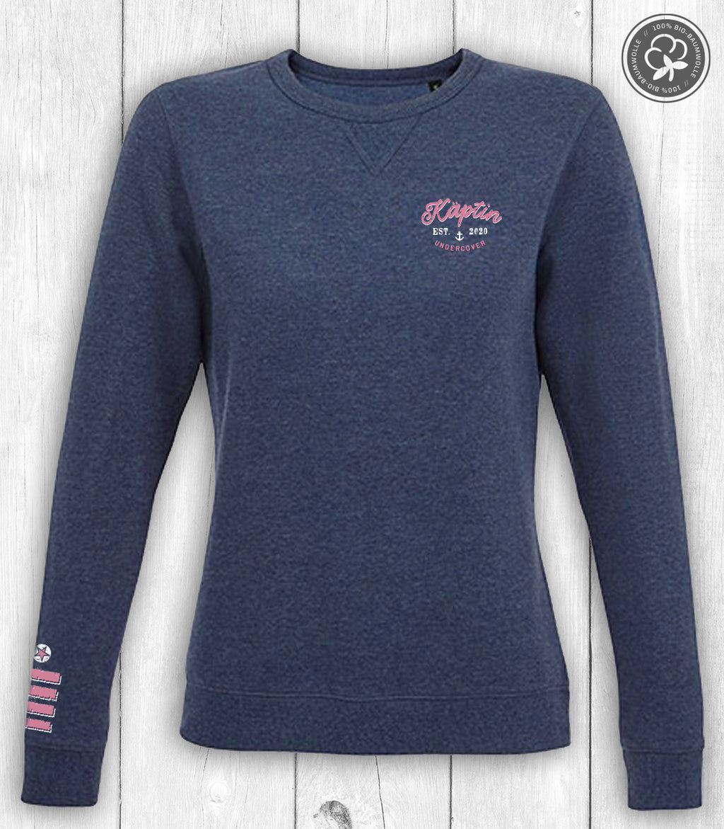 Sweater Sally "KÄPTIN" – NAVY HEATHER