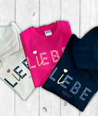 Hoodie Finja „LIEBE“ – CREME