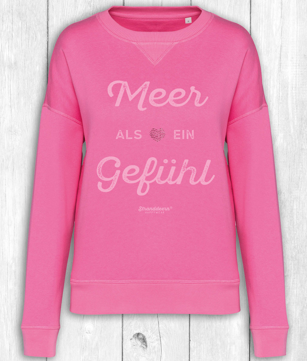 Sweater Maja „MEER GEFÜHL“ – CANDY-PINK