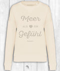Sweater Maja „MEER GEFÜHL“ – CREME
