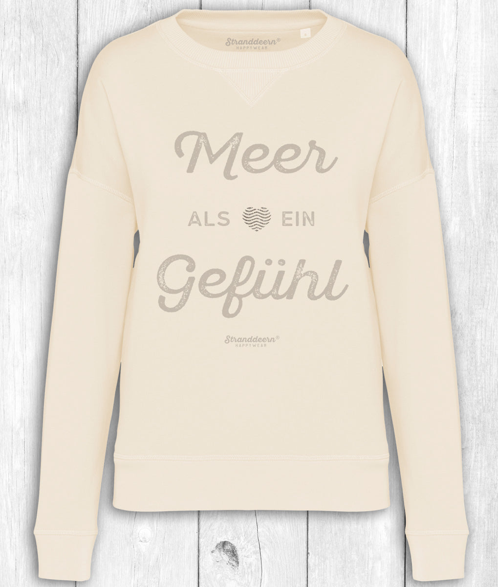 Sweater Maja „MEER GEFÜHL“ – CREME