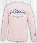 Sweater Sally "KÄPTIN" – ROSA HEATHER