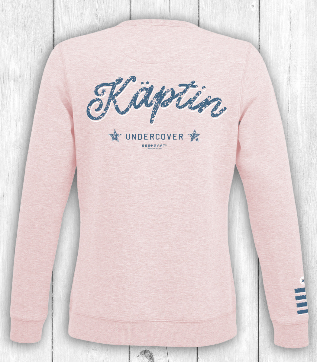 Sweater Sally "KÄPTIN" – ROSA HEATHER