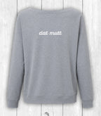 Sweater Tess "WAT MUTT" – GRAU-HEATHER