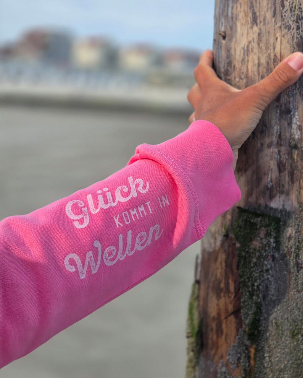 Sweater Rena "STRANDDEERN" – CANDY-PINK