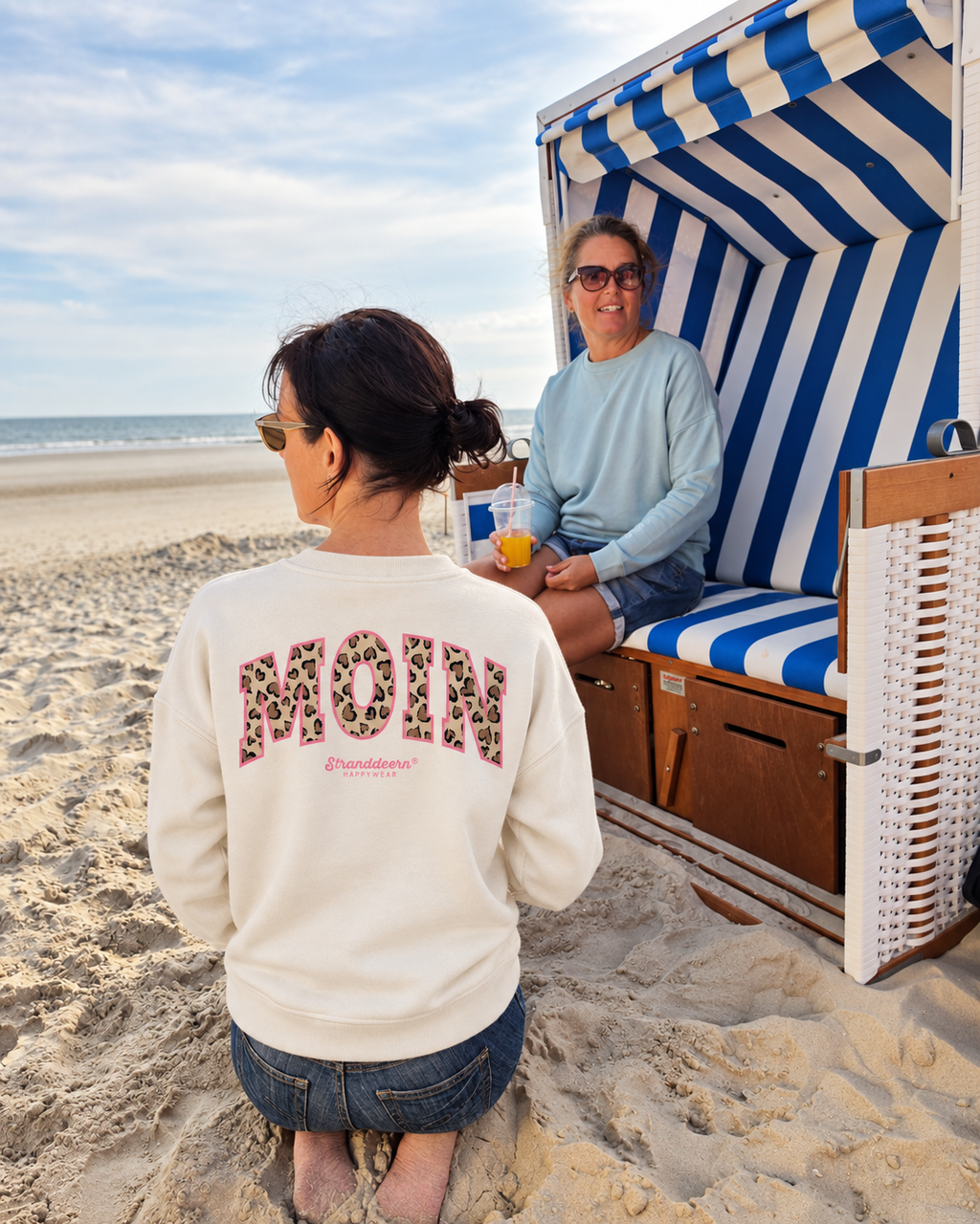 Sweater Rena "MOIN LEO" – CREME