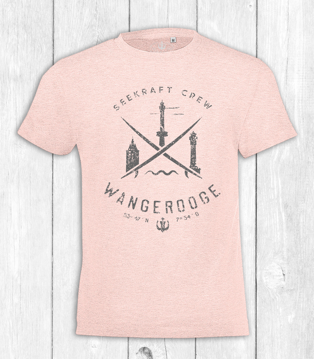 Kinder-Shirt Leni „WANGEROOGE-CREW“ – ROSA