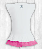 Kinder-Shirt Ida „STRANDDEERN“ – WEISS / PINK