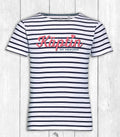Kinder-Shirt Maxi „KÄPTIN“ – navy/weiß