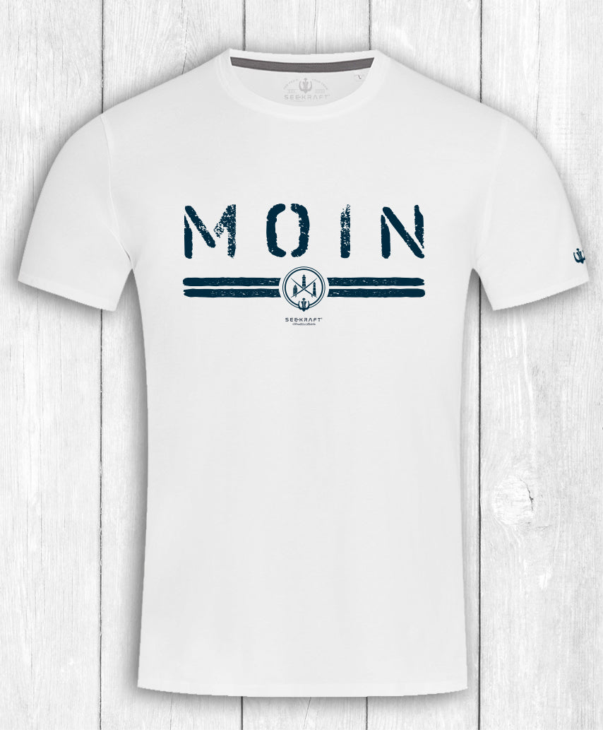 Shirt Ole „MOIN SEEKRAFT“ – WEISS
