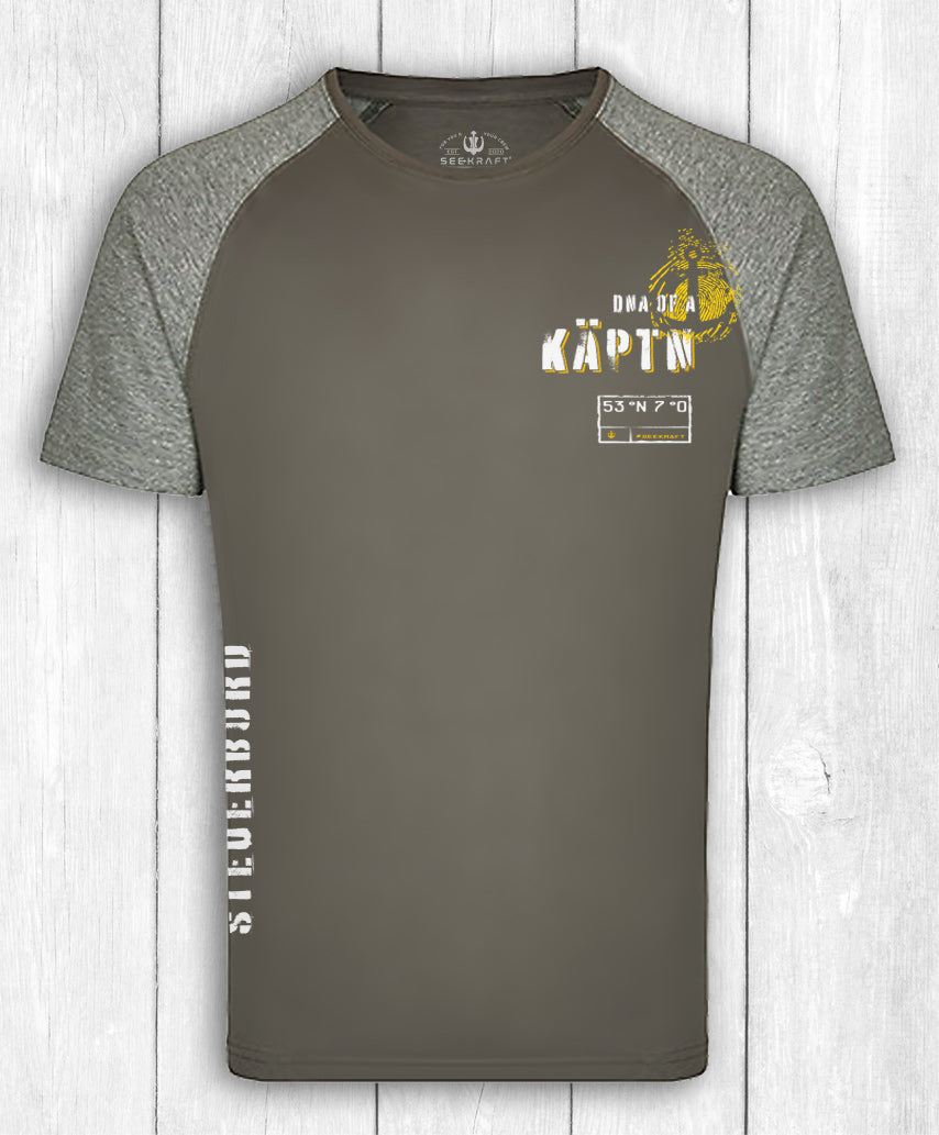 Shirt Tom „KÄPTN“ – GRAU