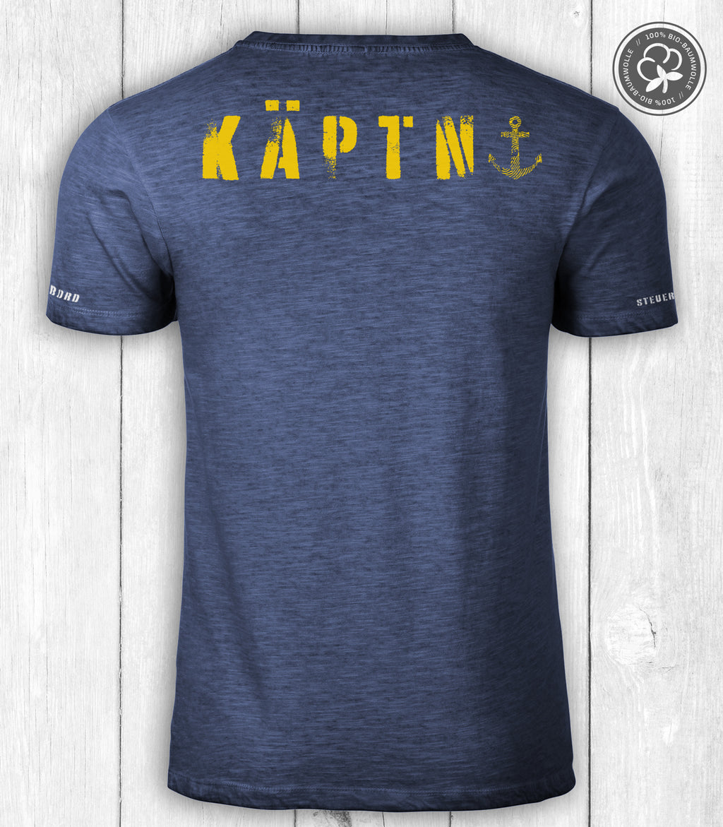 Shirt Sierk „KÄPTN“ – DENIM
