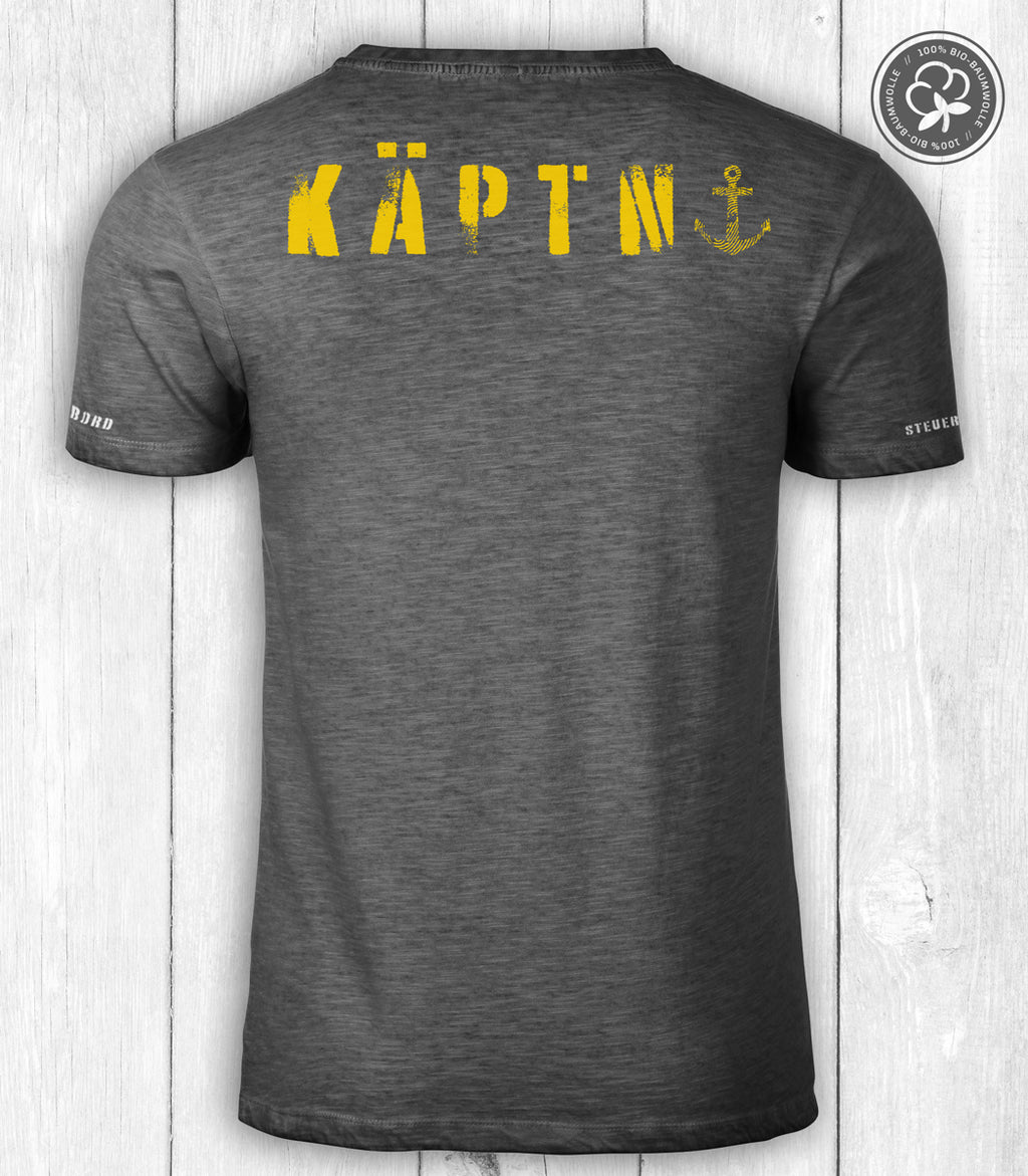 Shirt Sierk „KÄPTN“ – ANTHRAZIT