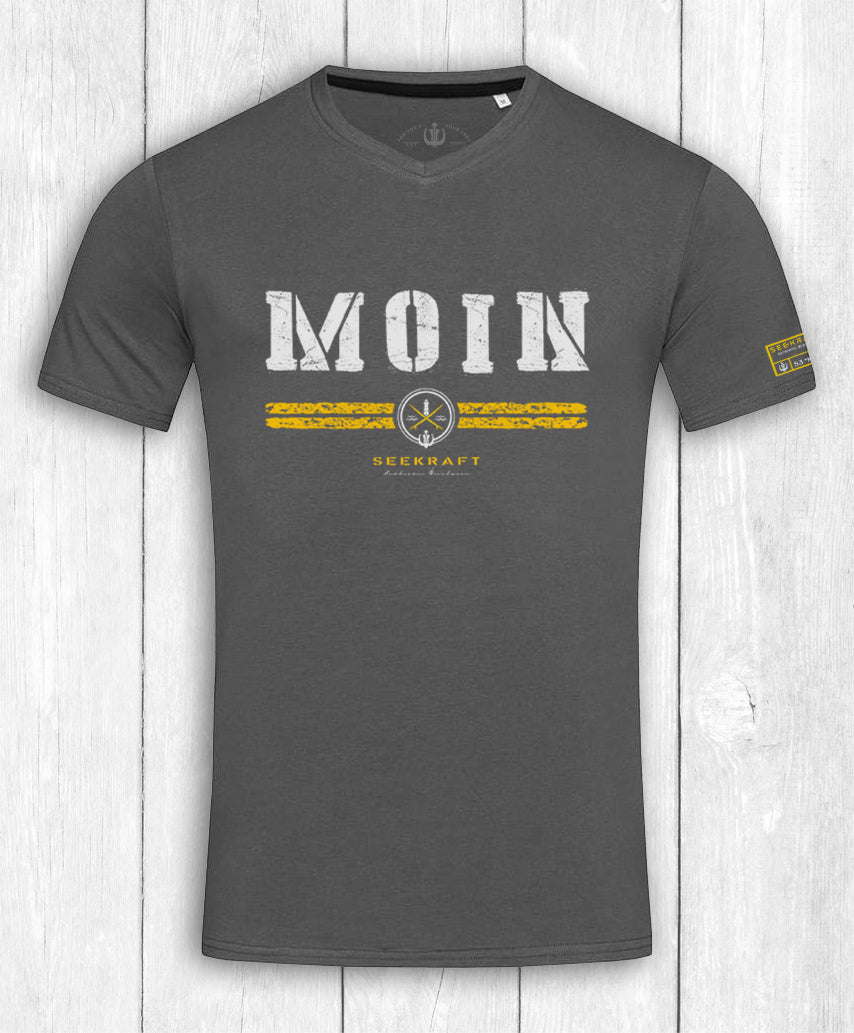 Shirt Nick „MOIN SEEKRAFT“ – ANTHRAZIT